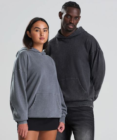 Sweat à Capuche Délavé