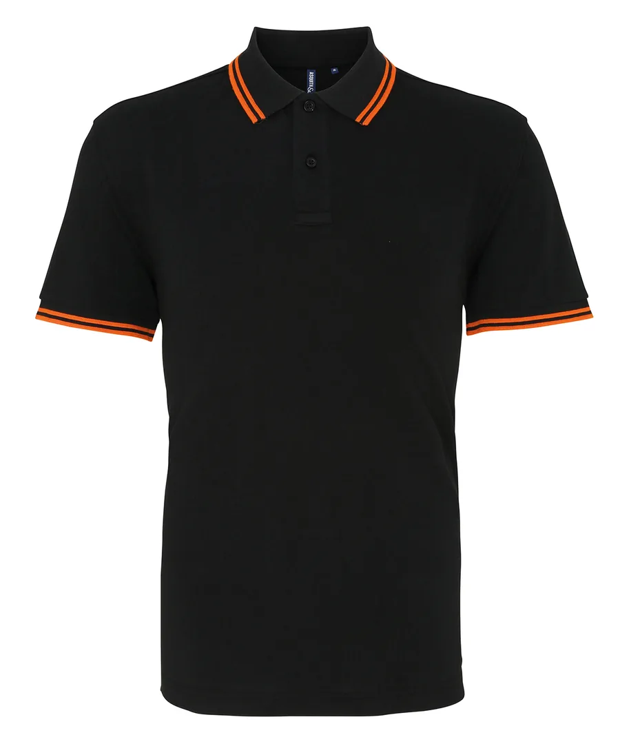 Black/Orange