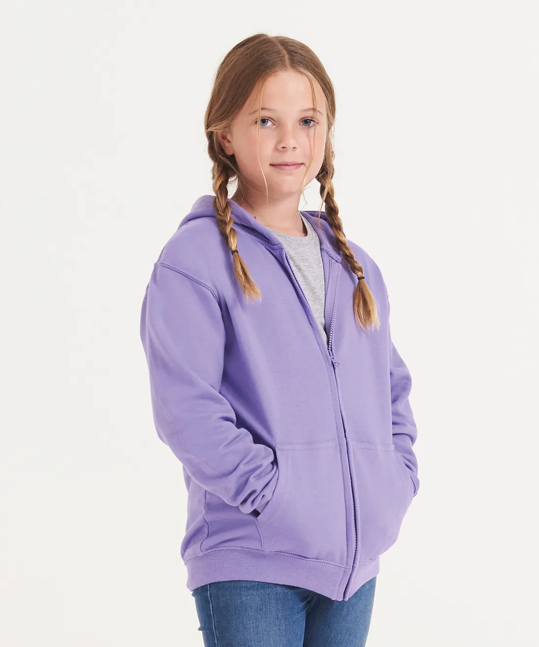 Sweat Zippé à Capuche Enfant